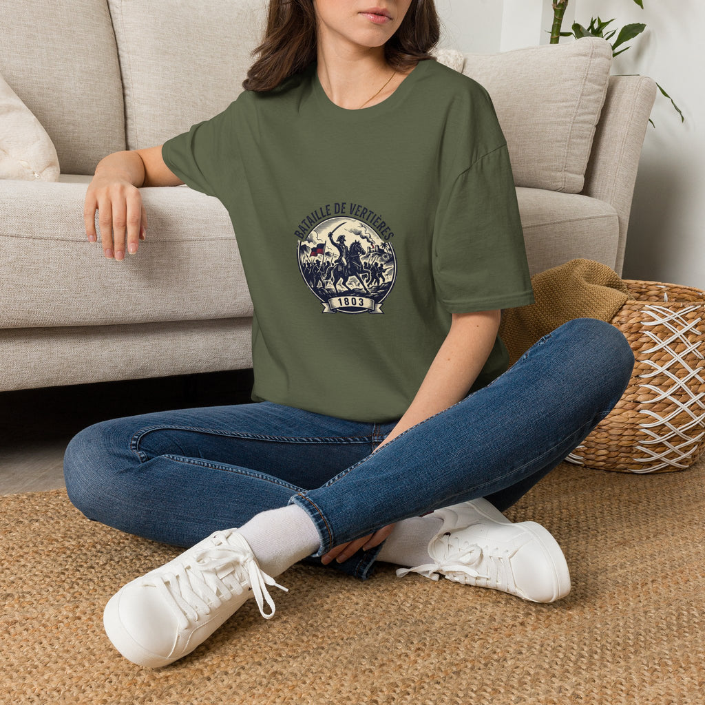 T-Shirt — Bataille de Vertières Vintage Haitian Revolution Graphic Tee