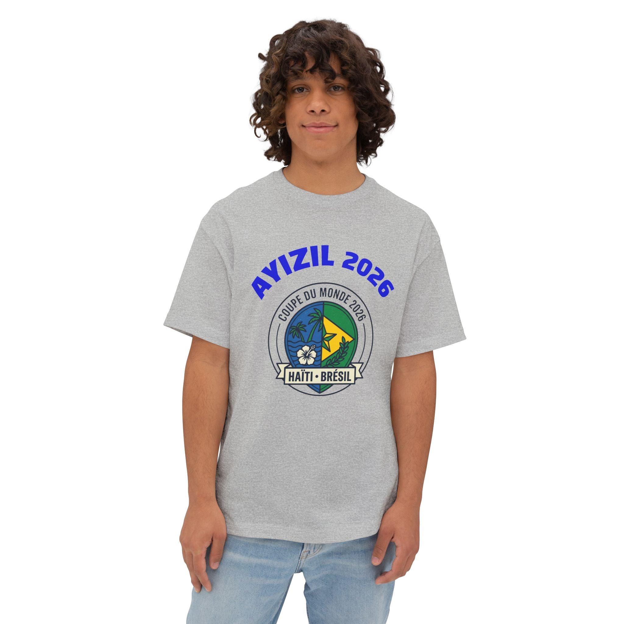 Avizil 2026 Soccer Tee — Coupe du 2026 Brazil Badge T‑Shirt