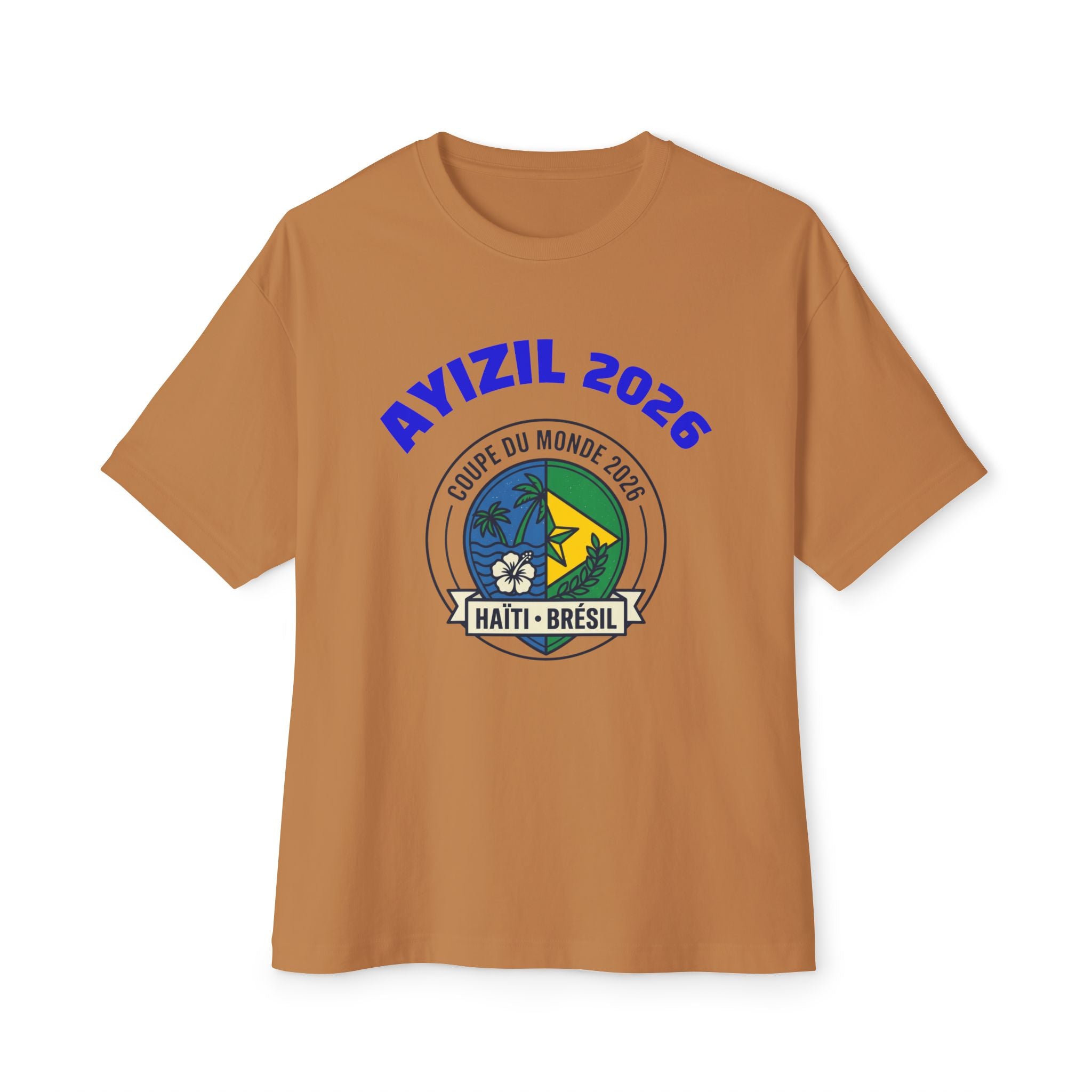 Avizil 2026 Soccer Tee — Coupe du 2026 Brazil Badge T‑Shirt