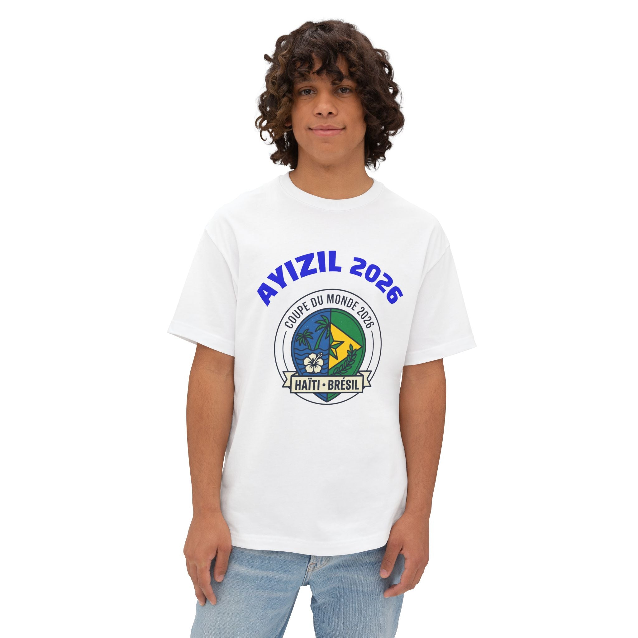 Avizil 2026 Soccer Tee — Coupe du 2026 Brazil Badge T‑Shirt
