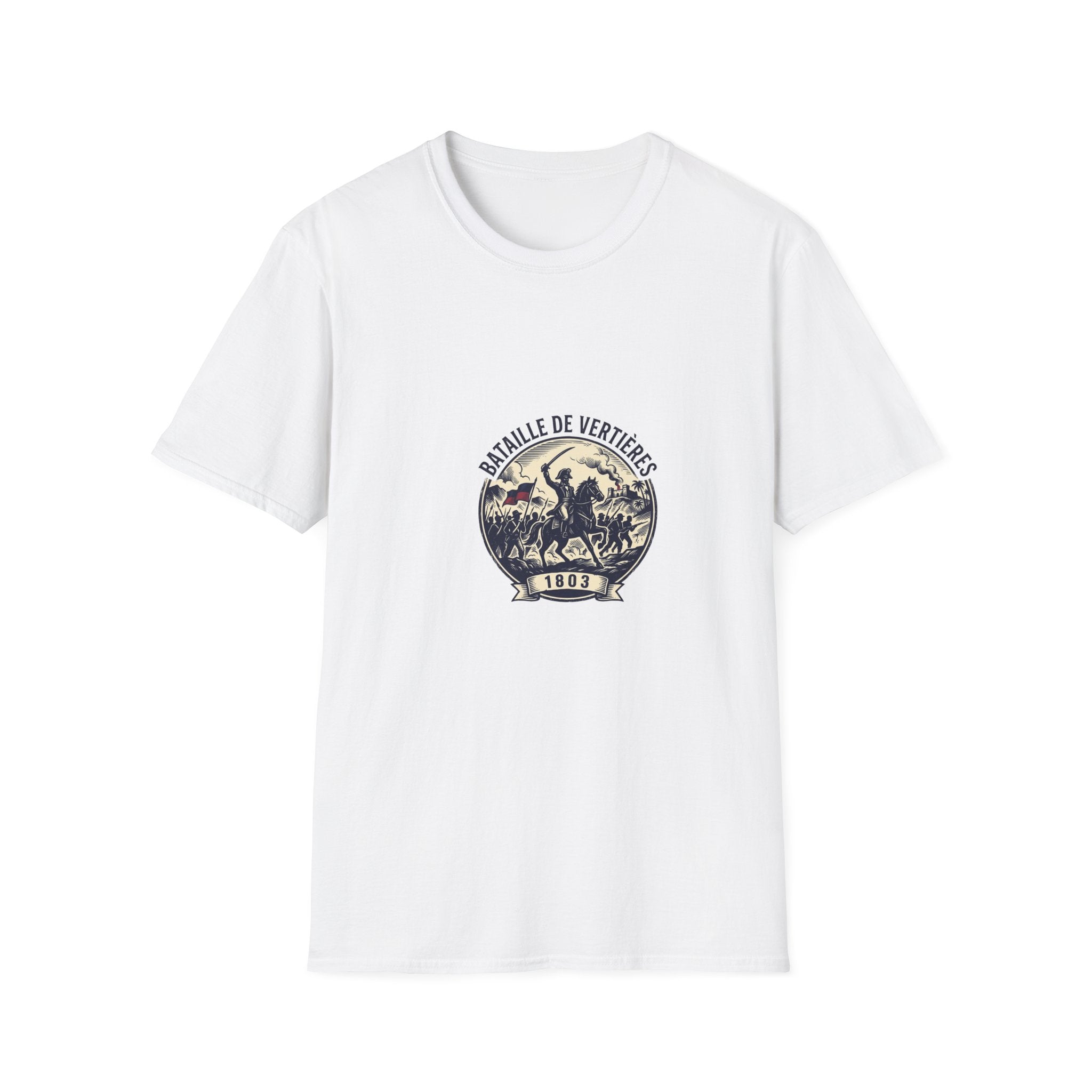 T-Shirt — Bataille de Vertières Vintage Haitian Revolution Graphic Tee