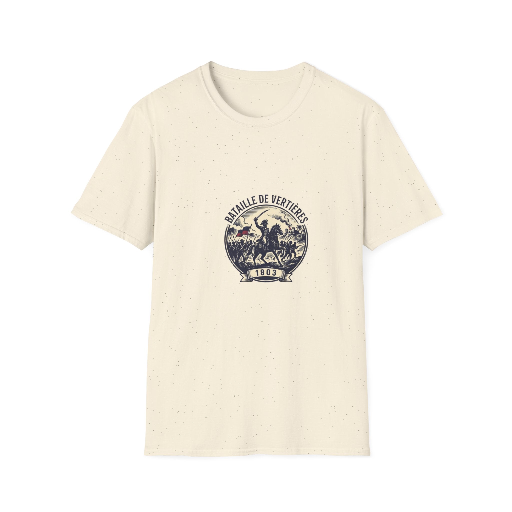 T-Shirt — Bataille de Vertières Vintage Haitian Revolution Graphic Tee