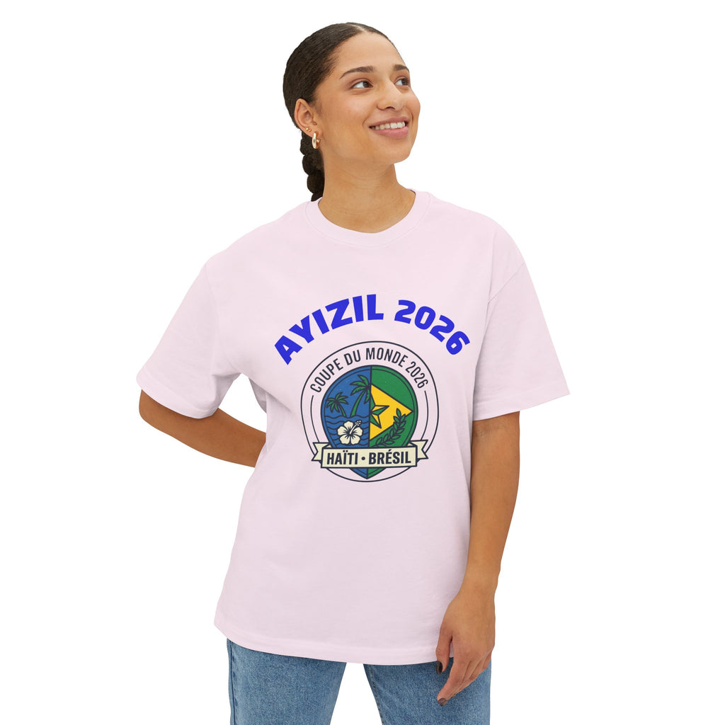 Avizil 2026 Soccer Tee — Coupe du 2026 Brazil Badge T‑Shirt