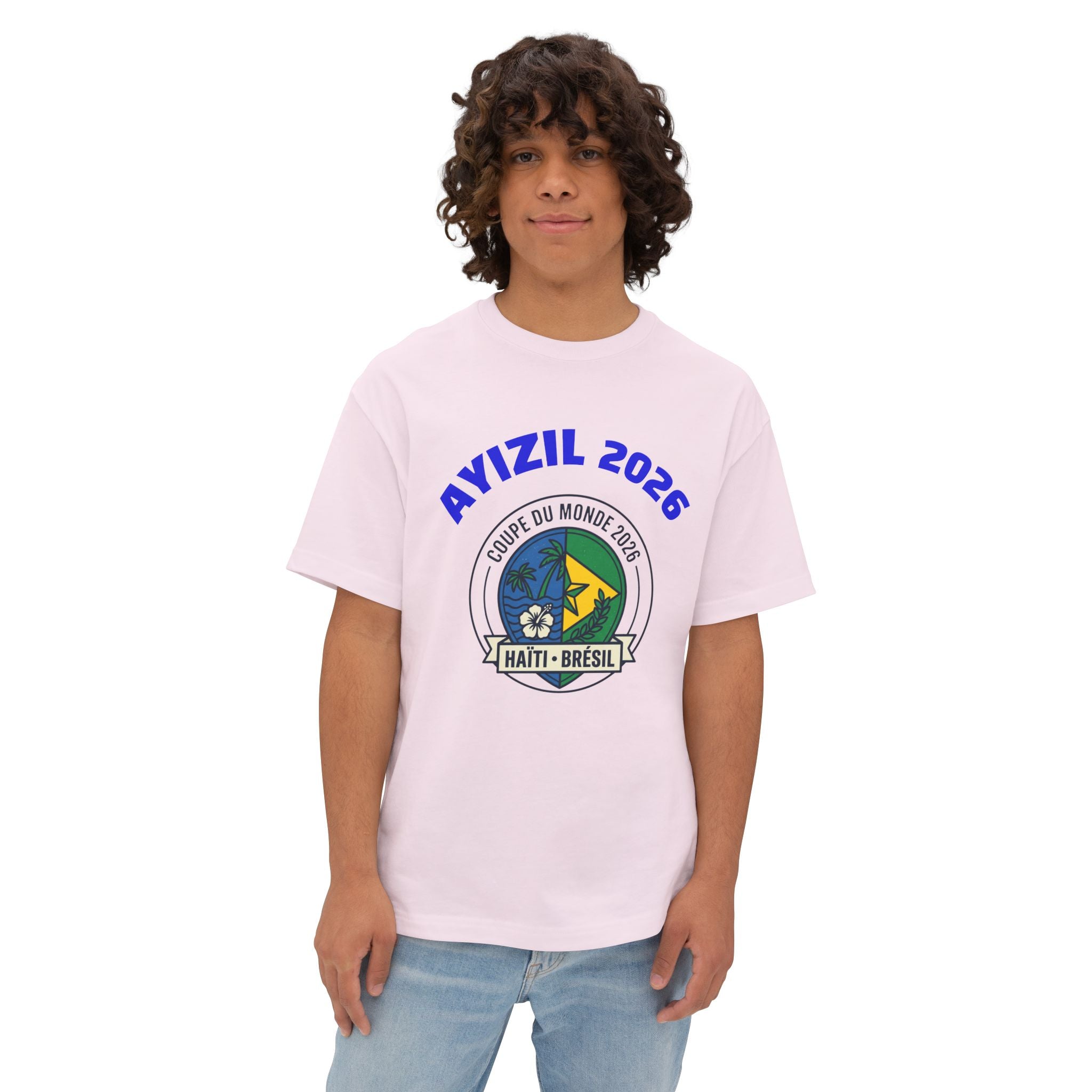 Avizil 2026 Soccer Tee — Coupe du 2026 Brazil Badge T‑Shirt