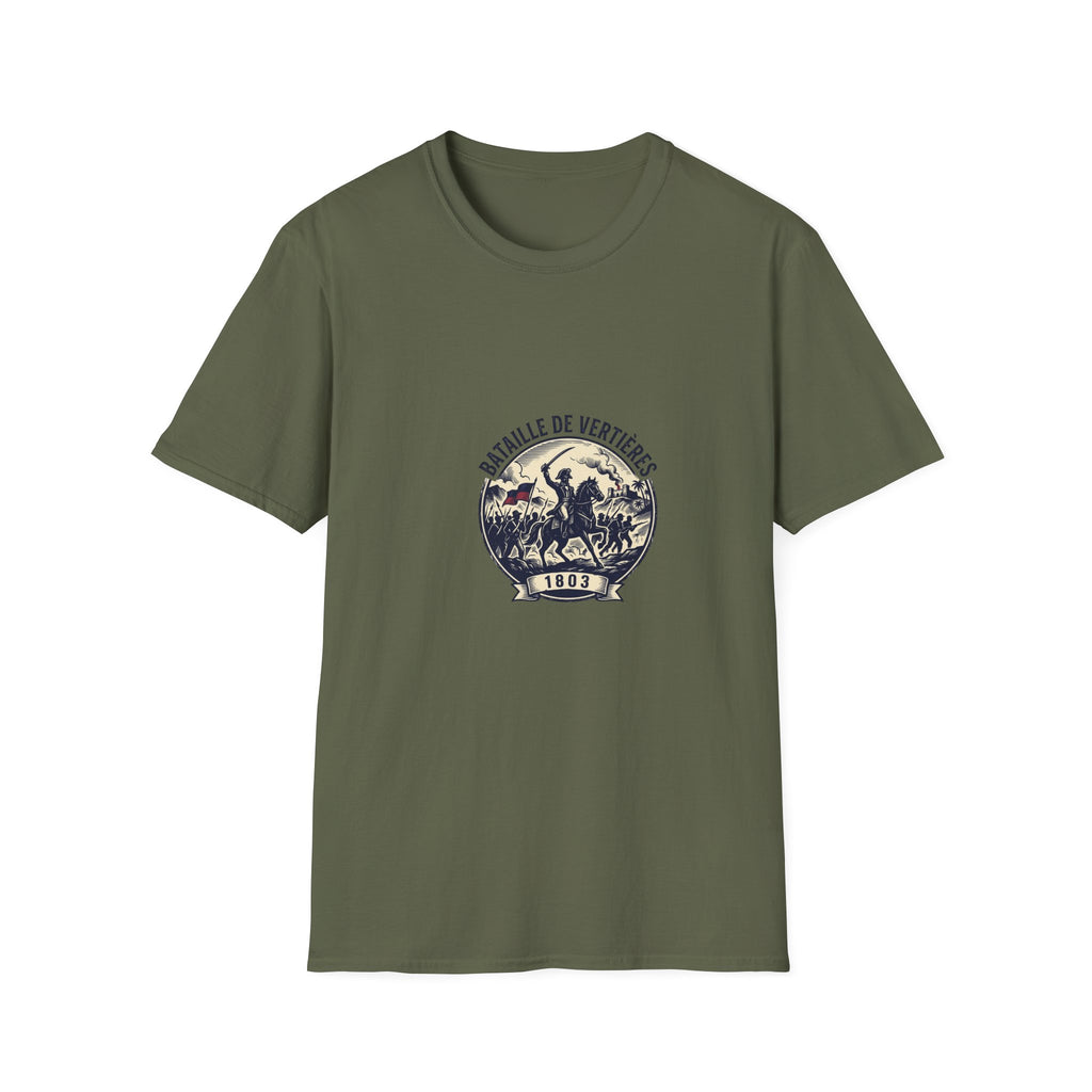 T-Shirt — Bataille de Vertières Vintage Haitian Revolution Graphic Tee