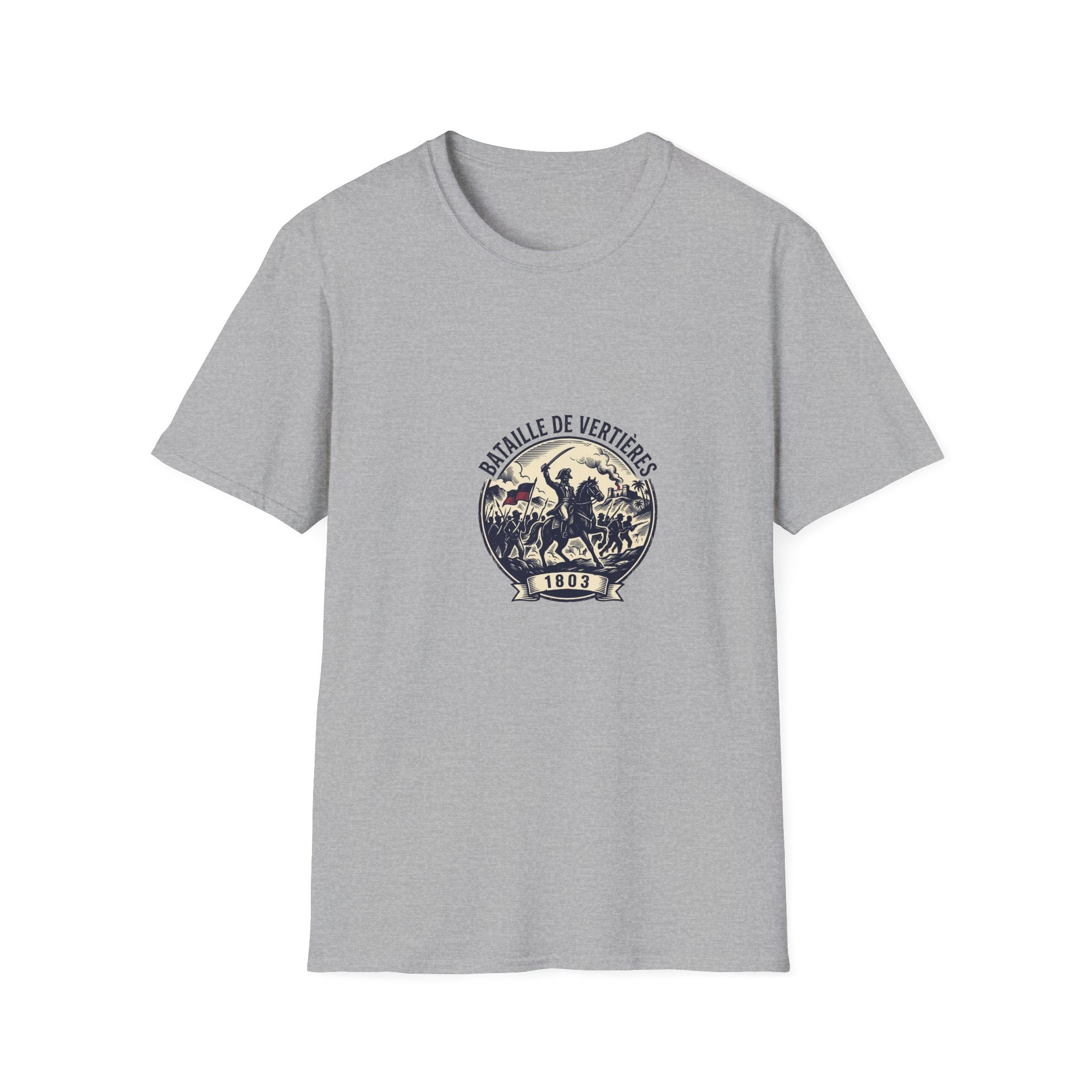 T-Shirt — Bataille de Vertières Vintage Haitian Revolution Graphic Tee