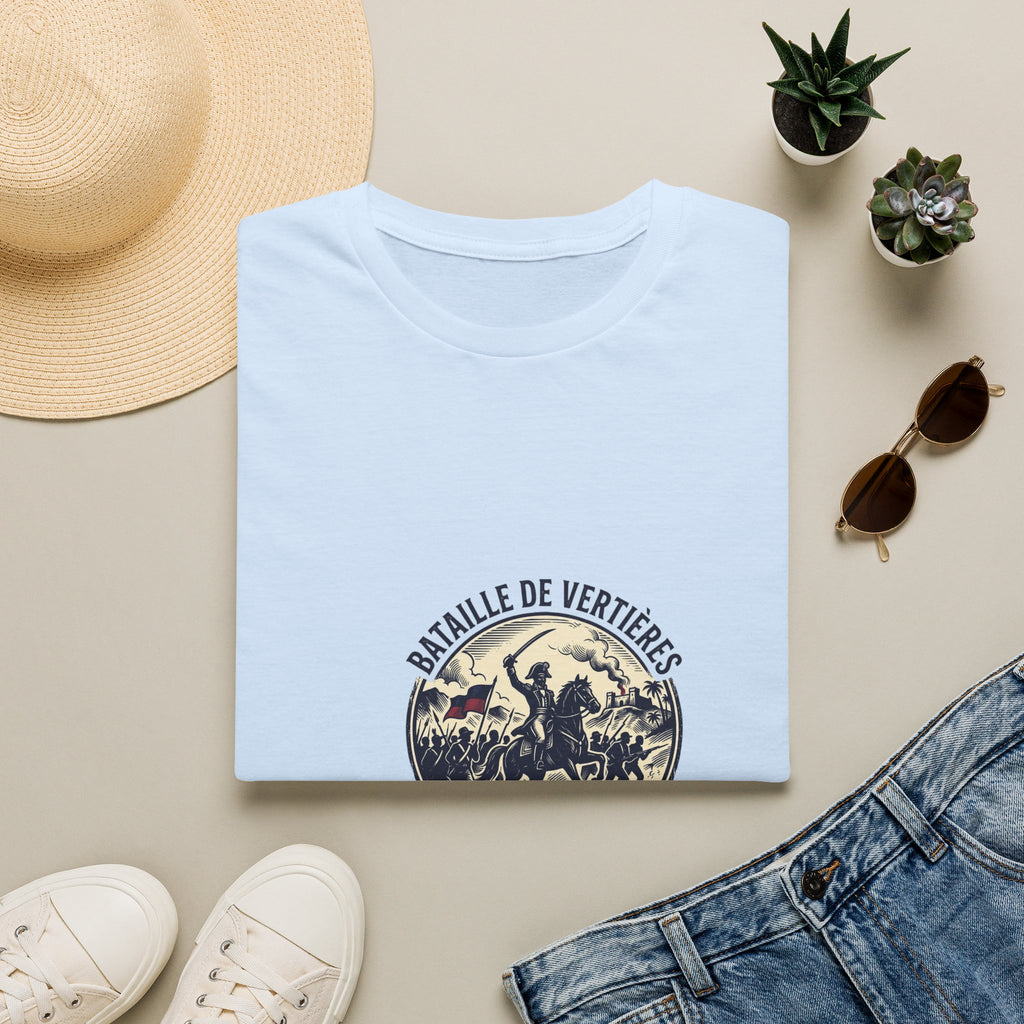 T-Shirt — Bataille de Vertières Vintage Haitian Revolution Graphic Tee