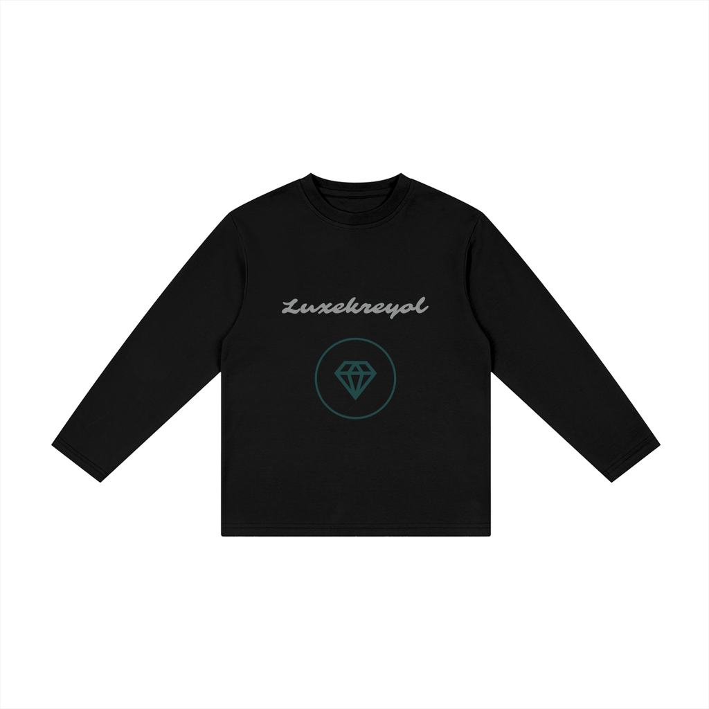 Kid's Drop Shoulder Long Sleeve T-Shirt
