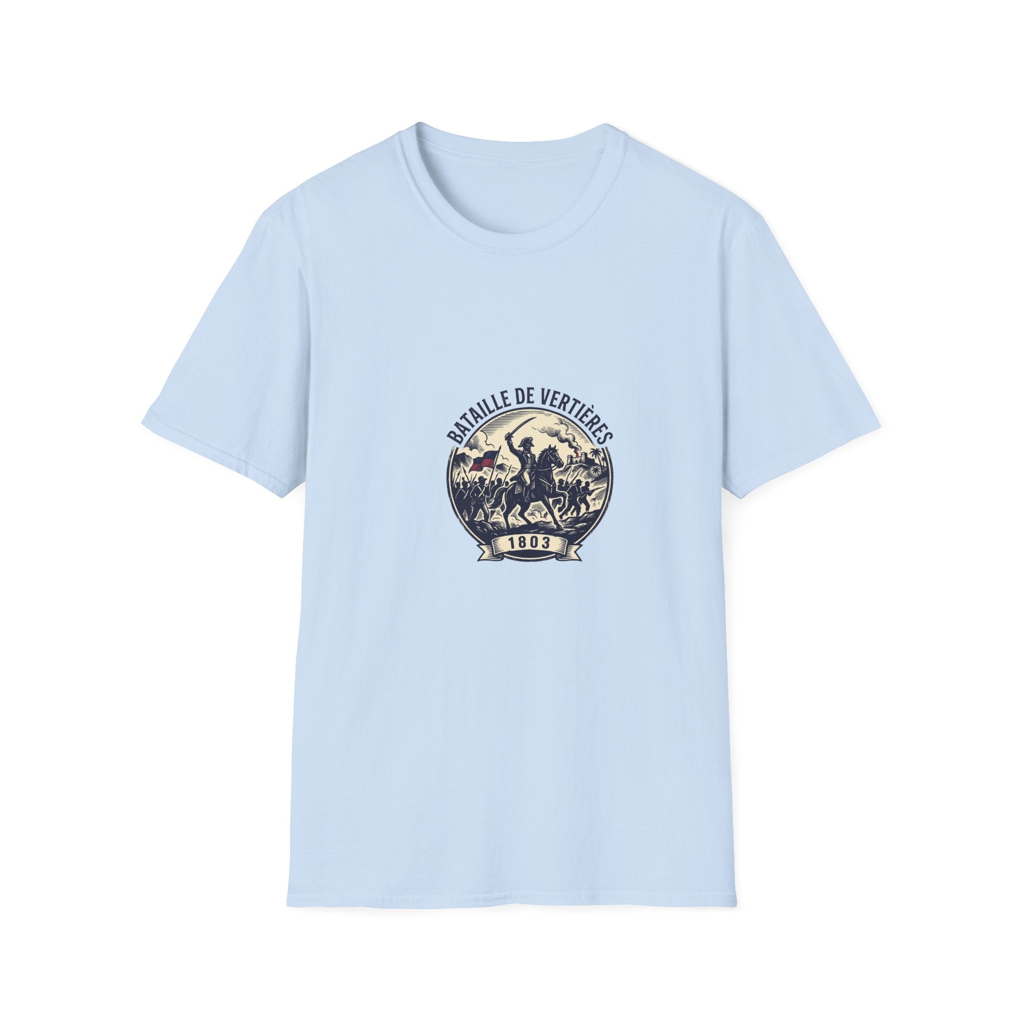 T-Shirt — Bataille de Vertières Vintage Haitian Revolution Graphic Tee