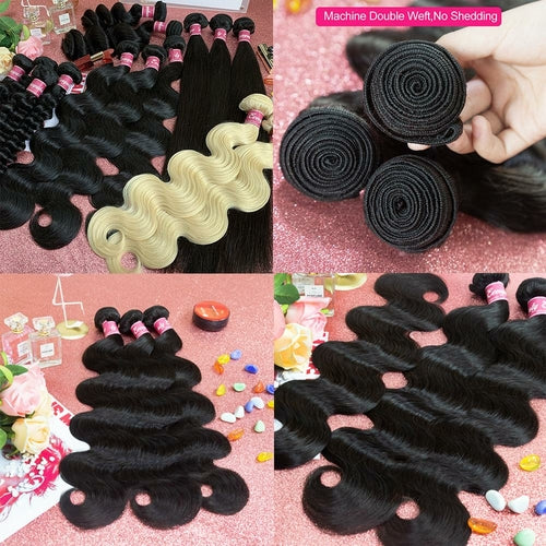 Virgin Human Hair Can Dye All Color Bundles Virgin Human Hair