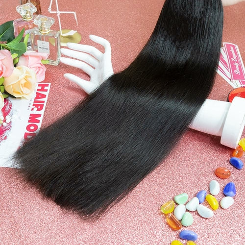 Virgin Human Hair Can Dye All Color Bundles Virgin Human Hair