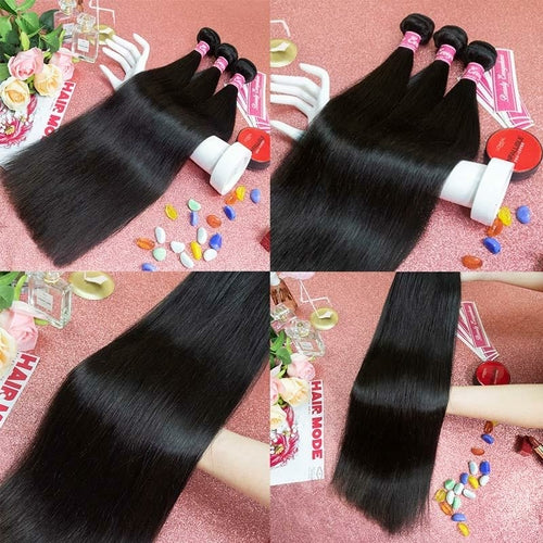 Virgin Human Hair Can Dye All Color Bundles Virgin Human Hair